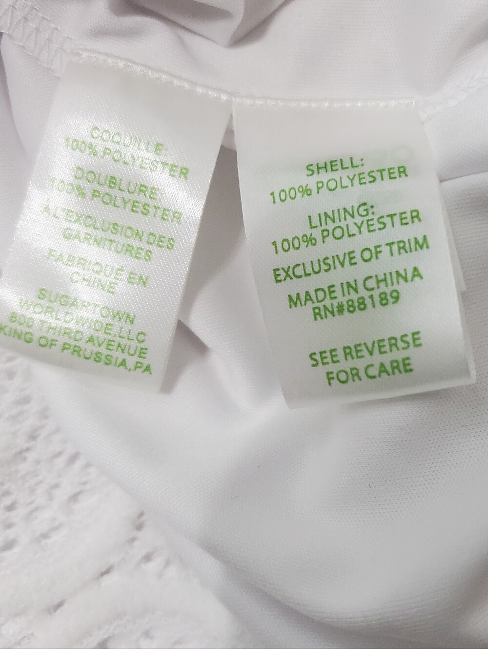 Lilly Pulitzer Zelle Dress Resort White Zanzibar Lace Size 16 - Picture 7 of 9